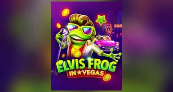 Elvis Frog in Vegas pokie by BGaming